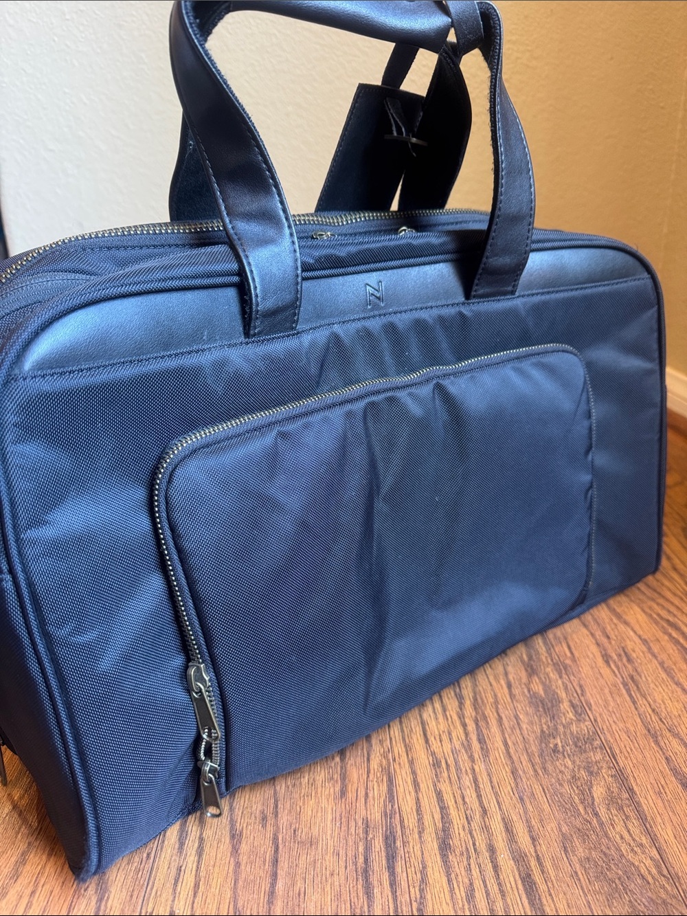 Nomad Lane Black Bento Travel Laptop Briefcase Carryon - Picture 3 of 8